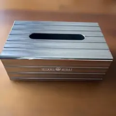 MIDORI MIRAI メタルティッシュケース