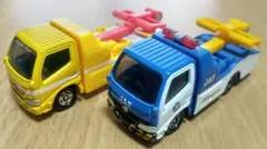 トミカ トヨタ ダイナ レッカー車 ２台セットのサムネイル