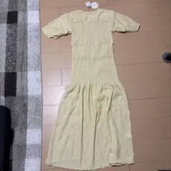 ALEXIA STAM ロングワンピース イエロー