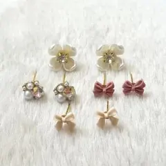 ピアスまとめ売り　4点セット　ハンドメイド