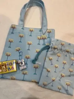 サンリオ　シナモンロール　ミニトートバッグ　巾着　チョコボックスチャーム　セット