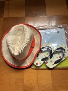 インセクトコレクション　麦わら帽子とビーチサンダルセットのサムネイル