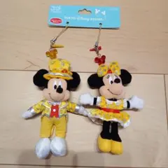 ミッキー＆ミニー ペアキーホルダー
