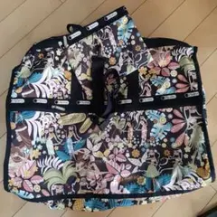 レスポートサック　ハワイ限定　ワヒネフラ　エクストララージ　ボストンバッグ