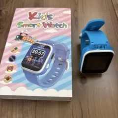 ジャンク品　キッズスマートウォッチ　ブルー