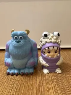 モンスターズインク ソフビパペットマスコット サリー ブー 美品 2点セット