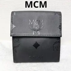 美品 MCM コインケース ブラック エムシーエム 小銭入れ