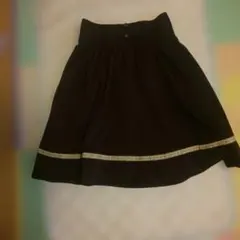 アクシーズファム スカート 焦げ茶 ブラウン