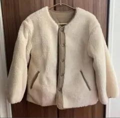 未使用 プティマイン購入 アウター ボアジャケット リセマイン ザラbebe