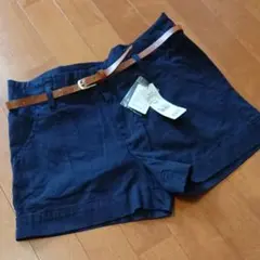 LOWRYS FARM No.18 ショートパンツ紺 L