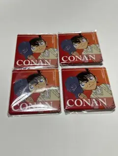 コナンランド　缶バッジ　江戸川コナン