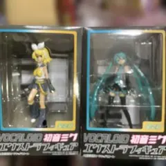 未開封☆VOCALOID 初音ミク 鏡音リン エクストラフィギュア 初期版