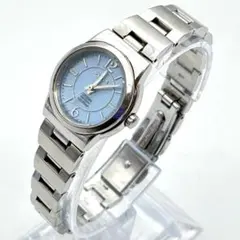 シチズン wicca 腕時計 エコドライブ ソーラー スカイブルー