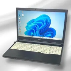 F79【256GBSSD】第7世代富士通ノートパソコンWindows11