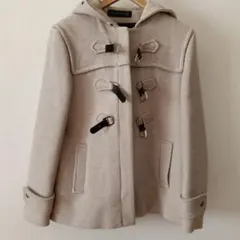ZARA WOMAN ベージュ ダッフルコート Mのサムネイル