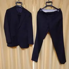 HILTON グレー スーツ　御幸毛織　ウール