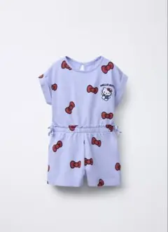 新品タグ付き　zara baby キティオールインワン　5y 110cmのサムネイル