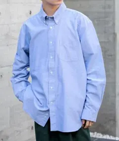 ボタンダウン ロングスリーブ シャツ