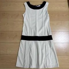 any SiS バイカラー ノースリーブワンピース