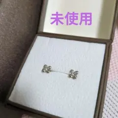 蝶の形状 シルバーピアス