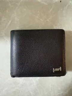TOD'S 二つ折り財布 ダークブラウン レザー - メルカリ