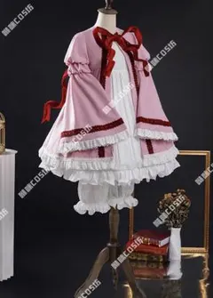ローゼンメイデン コスプレ 真紅 しんく 衣装 ウィッグ·靴追加可 猫屋