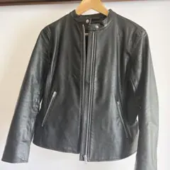 ユニクロ　シングルライダースジャケット