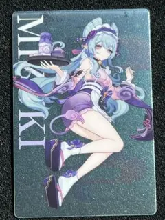 原神 スシローコラボ 夢見月瑞希　メタルカード 後半 コード未使用