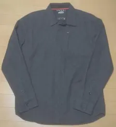 VANS バンズ ネルシャツ ウール 古着 チャコール M