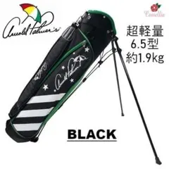新品 アーノルドパーマー スタンド式 キャディバッグ 超軽量 BKのサムネイル
