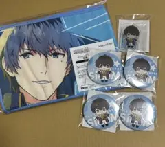 SideM セガラッキーくじ　鷹城恭二　マフラータオル　缶バッジ　アクスタ