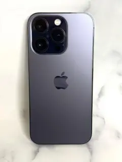 【極美品】iPhone 14 Pro ディープパープル 256 G SIMフリー