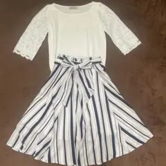 Rirandture リランドチュール　ニット　フレアスカートセット