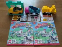 マクドナルド　ハッピーセット　トミカのおもちゃセット　スペシャルDVD付き