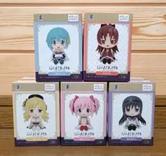 まどマギ / ぺたっとおすわりフィギュア ‪✿ 全5種 コンプリートセット ⋆*