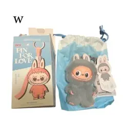 THE MONSTERS PIN FOR LOVE イニシャルラブブ　『W』