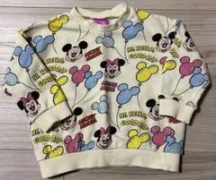 ミッキー ミニー バルーンデザイン トレーナー 90cm