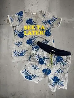 H&M Tシャツとショートパンツセット 80