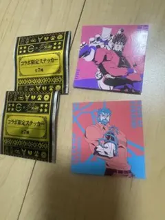 ジョジョとスシローのコラボ　2枚セットステッカー DIO ジョセフ