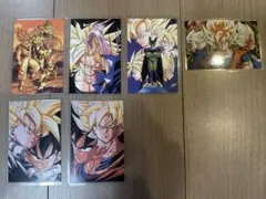 ドラゴンボールラミネートカード 6枚まとめ売り