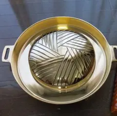 未使用品 真鍮製ムーカタ鍋 本場タイ製 本場ムーカタ鍋用タレをおまけ！ 未使用品 真鍮製ムーカタ鍋 本場タイ製 本場ムーカタ鍋用タレを