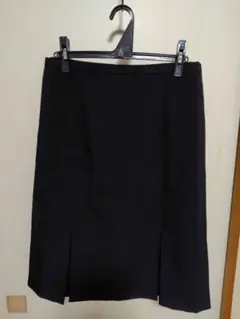 黒のタイトスカート/ 事務服/オフィスウエア/オールシーズン/15号