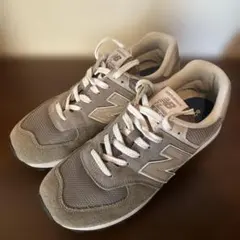 New Balance ML574 グレー スニーカー