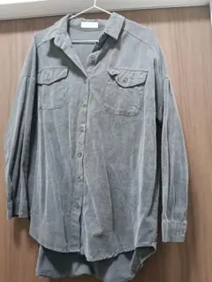 Eden Story グレー 長袖シャツ　グレー