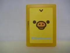 3DSカードケース（リラクマの黄色どり）のサムネイル