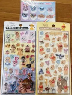 【正規品】ボンボンドロップシール　ディズニー　その他3店セット