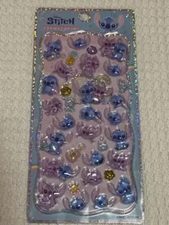 プチドロップステッカー プチドロ ディズニー スティッチ