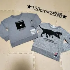 トレーナー120cm 2枚組