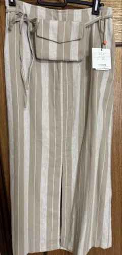 SLYタイトスカート ストライプ