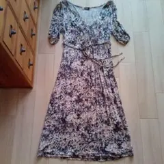 花柄ワンピース　【SINEQUANONE】フランス製